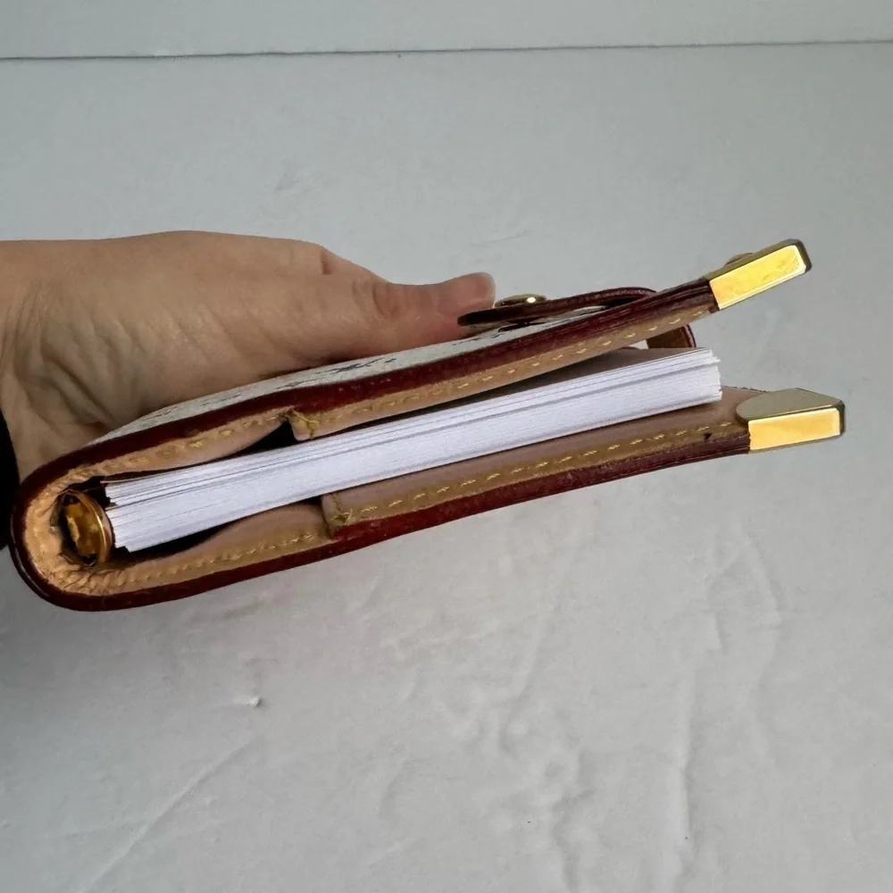Louis Vuitton Multicolor Agenda Takashi Murakami Blanc White PM Mini Planner Y2K